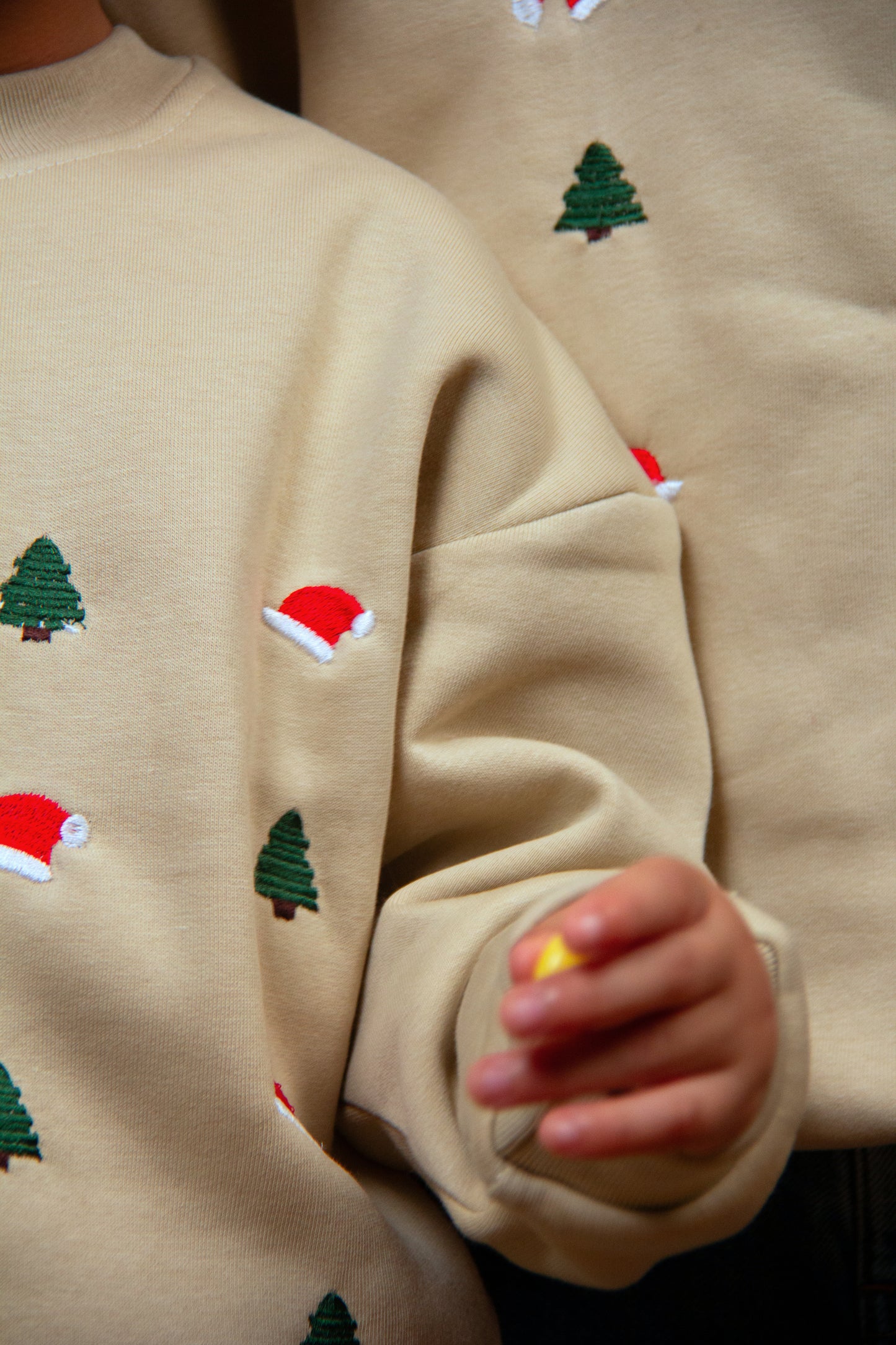 Christmas Sweatshirt - Beige