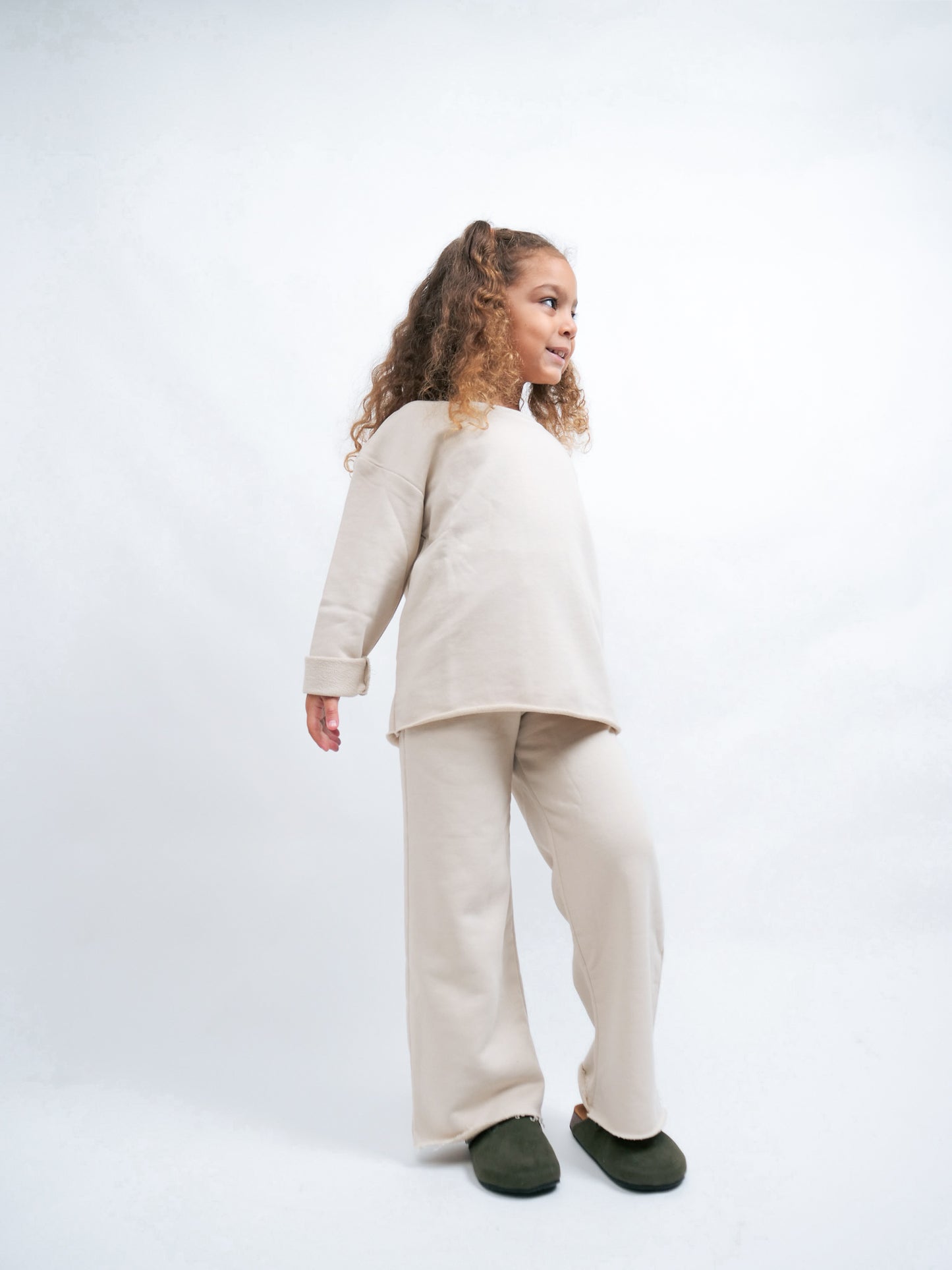 Fold pants - Cream