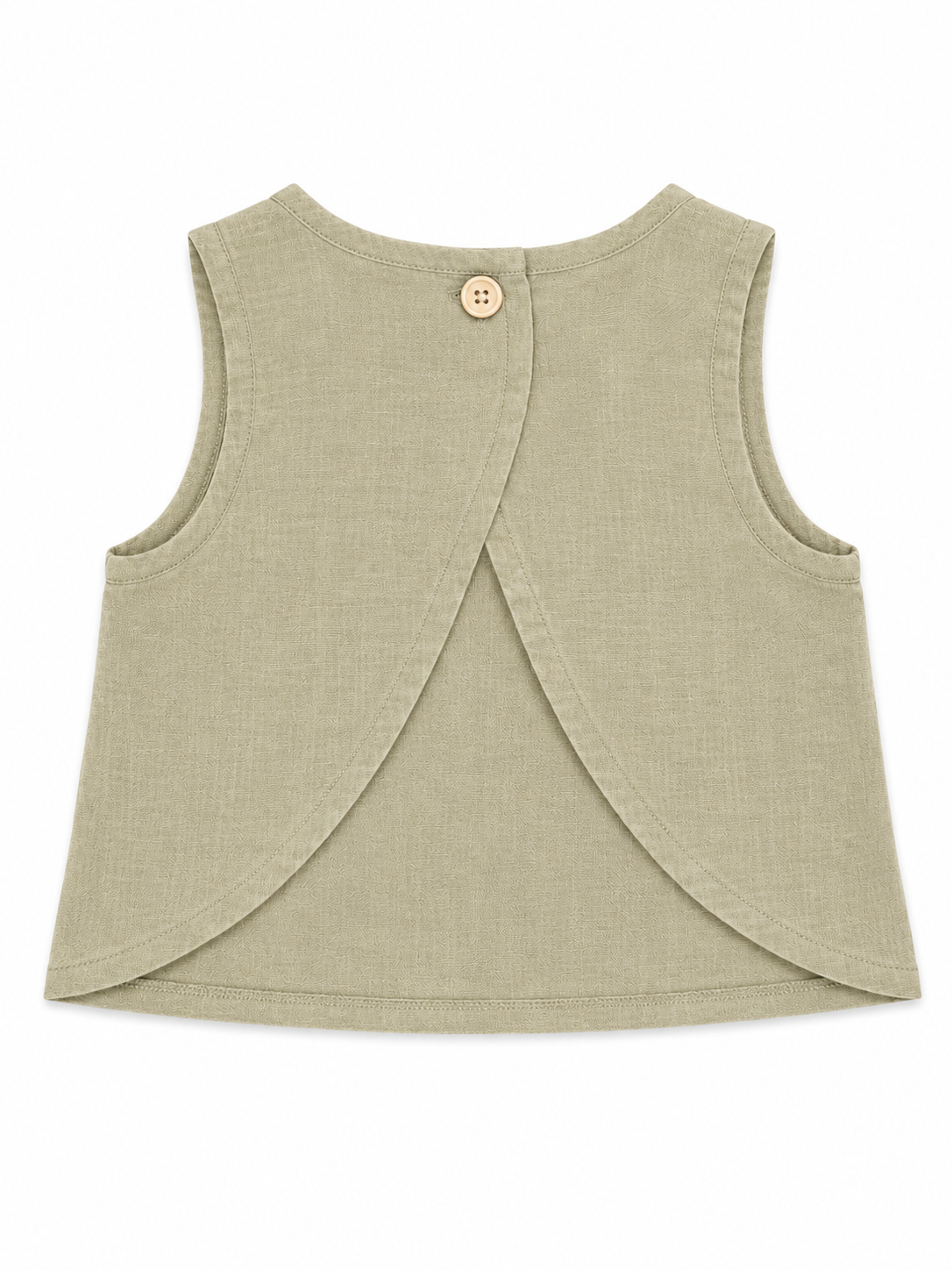 Coast Linen Top - Olive