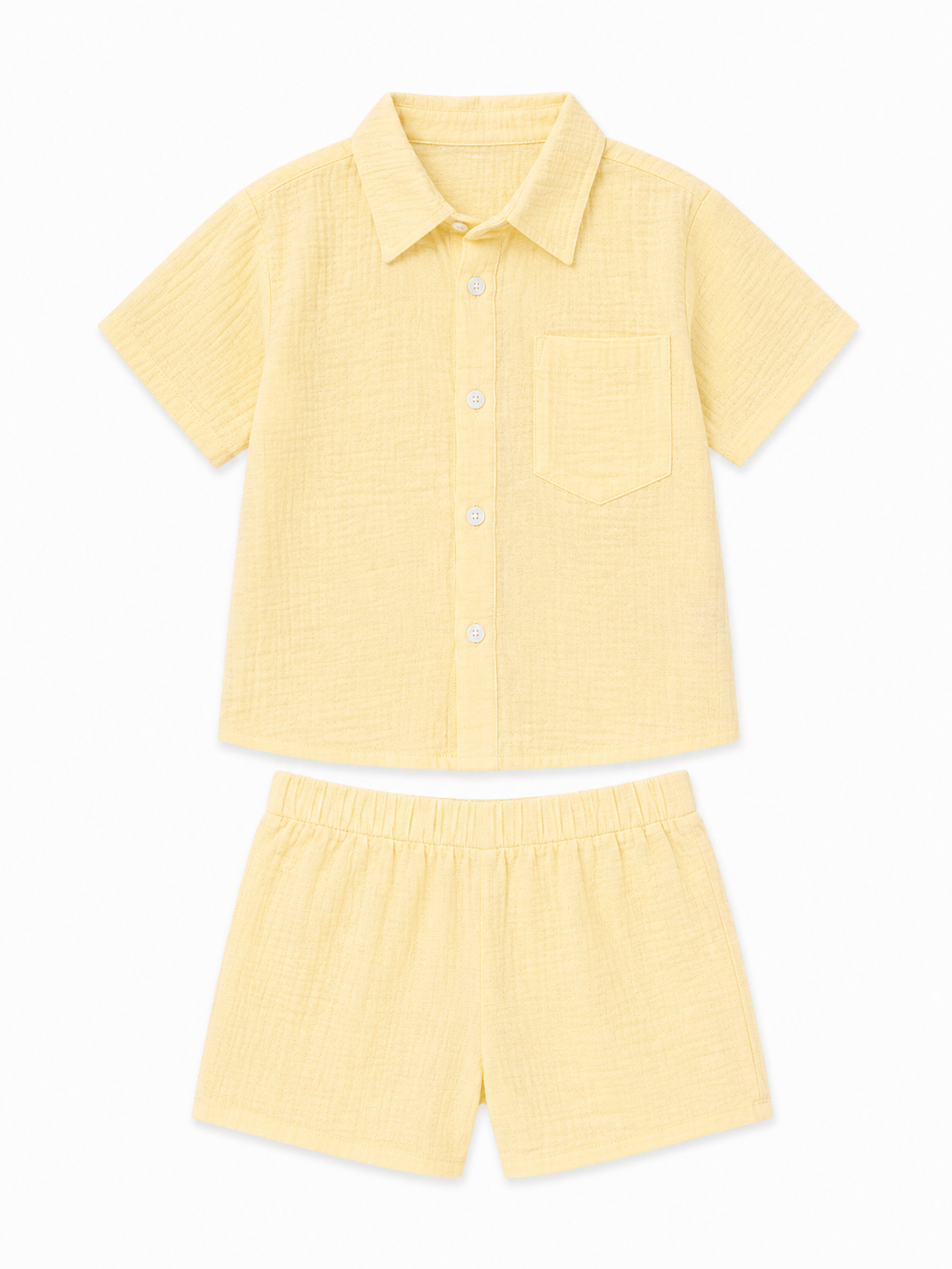 Coast Linen Shirt - Butter Yellow