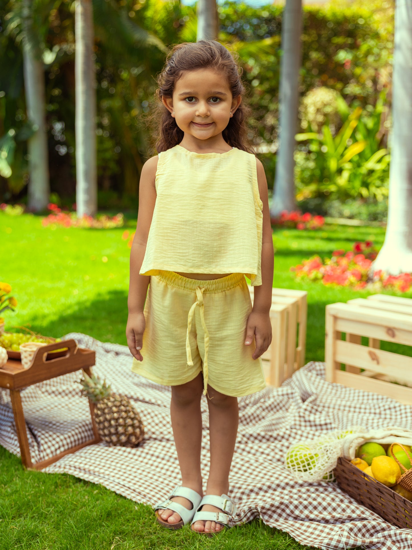 Coast Linen Top - Butter Yellow