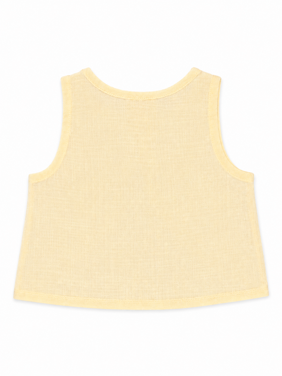 Coast Linen Top - Butter Yellow