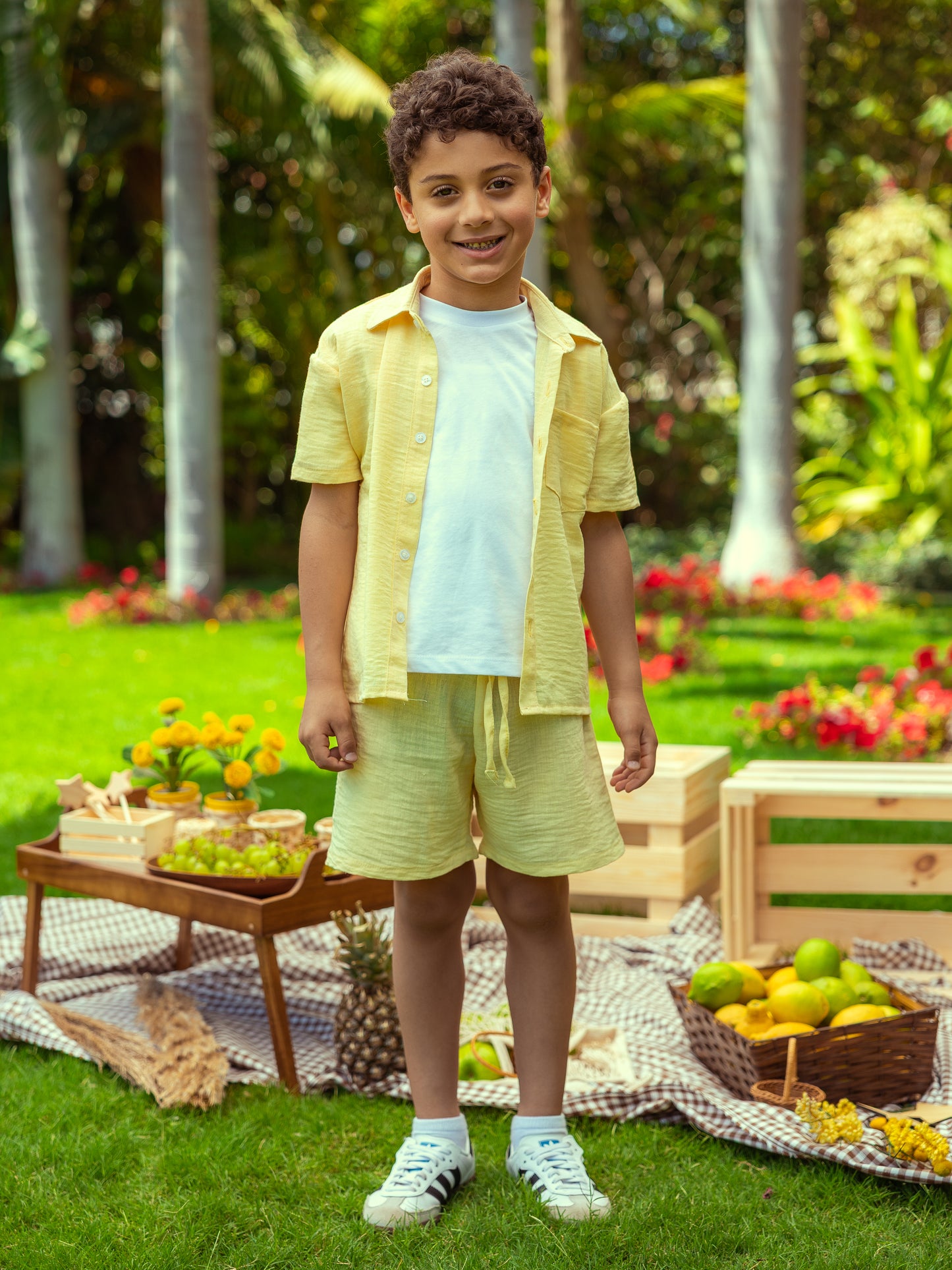 Coast Linen Shirt - Butter Yellow