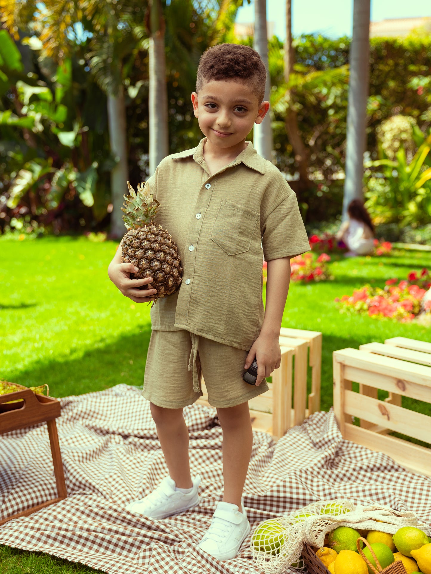 Coast Linen Shirt - Olive