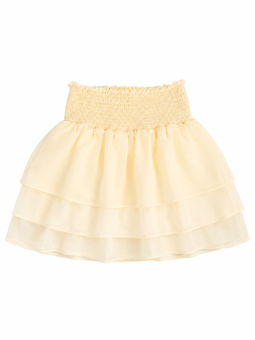 The Luna Skirt -Butter Yellow