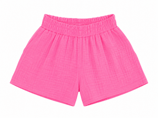 Crinkle Short - Hot Pink
