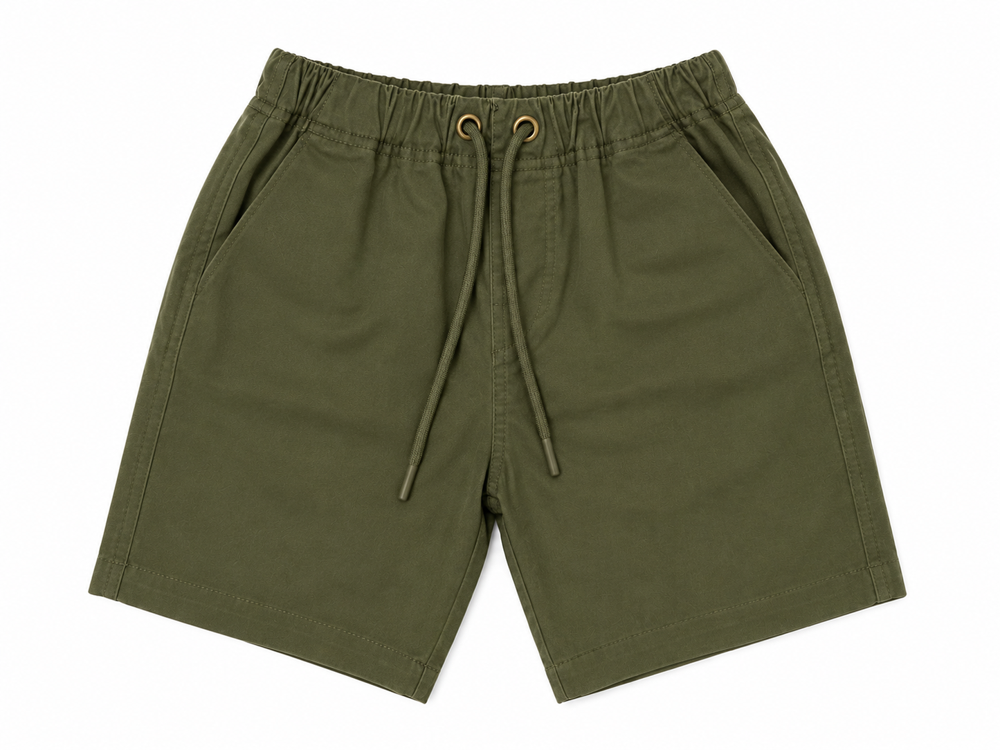 Gabardine Shorts - Olive