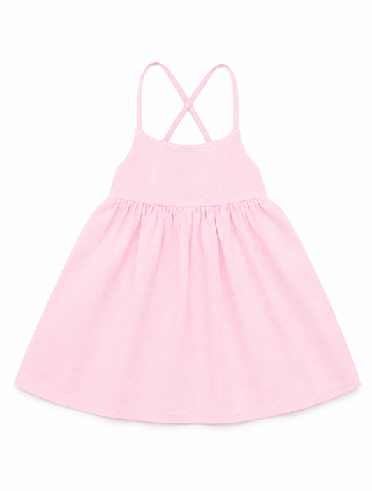 The Pearl Dress - Powder Rose