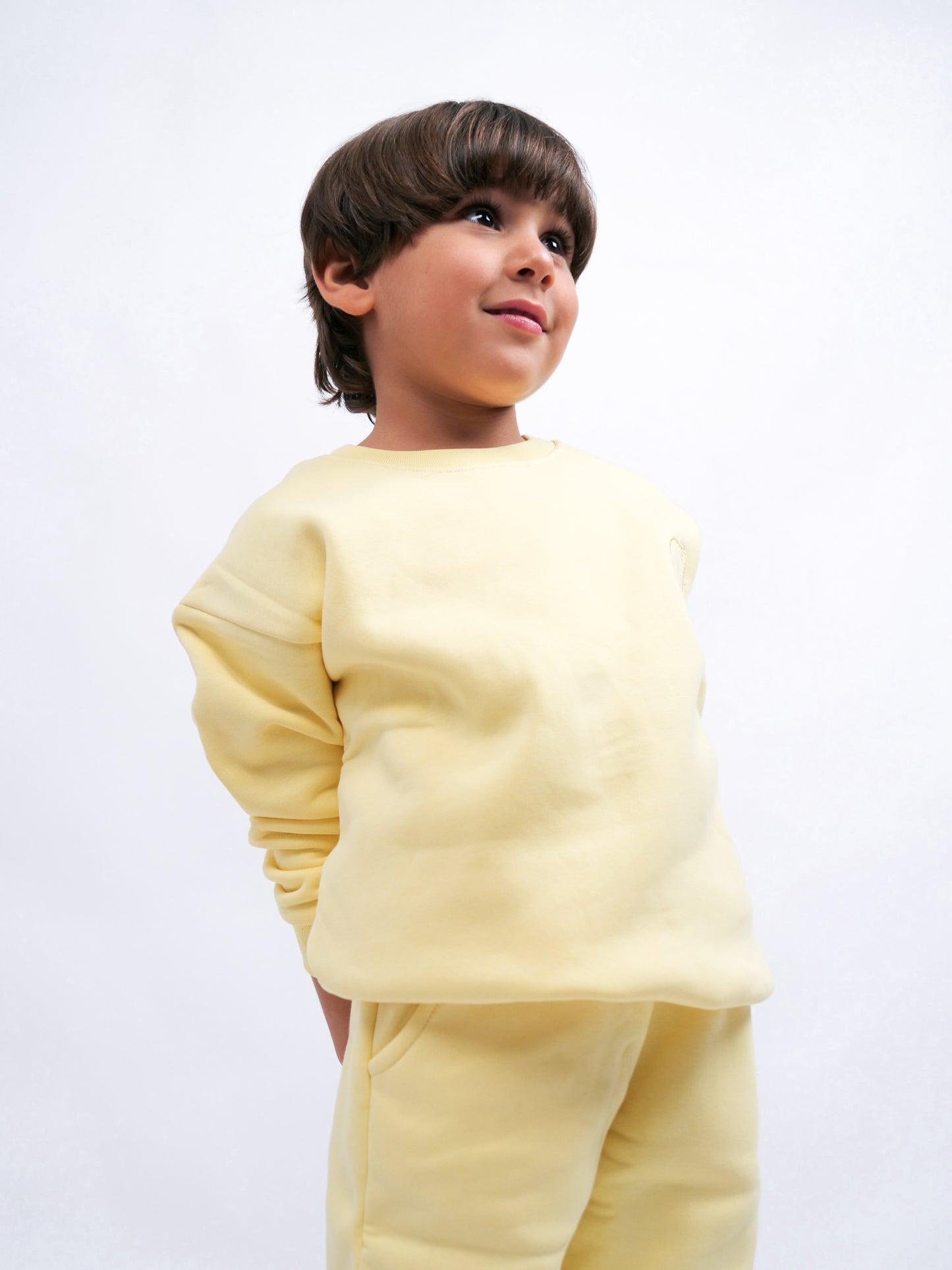 Core crewneck - Butter Yellow