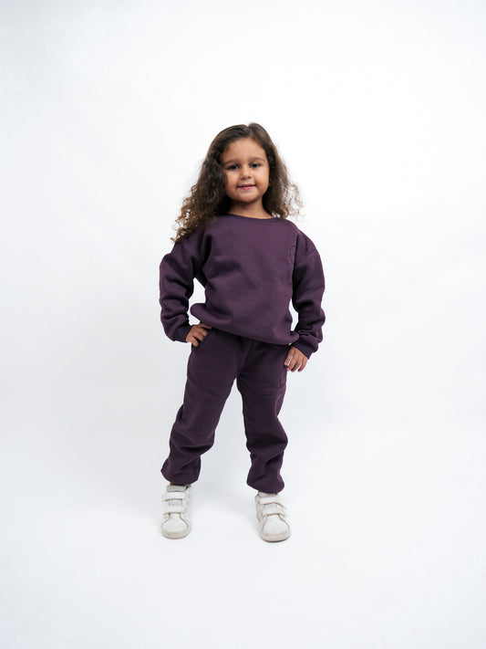 Core crewneck - Dark Purple