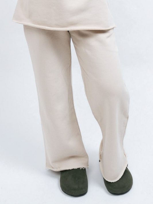 Fold pants - Cream