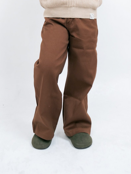 Koi pond pants - Brown