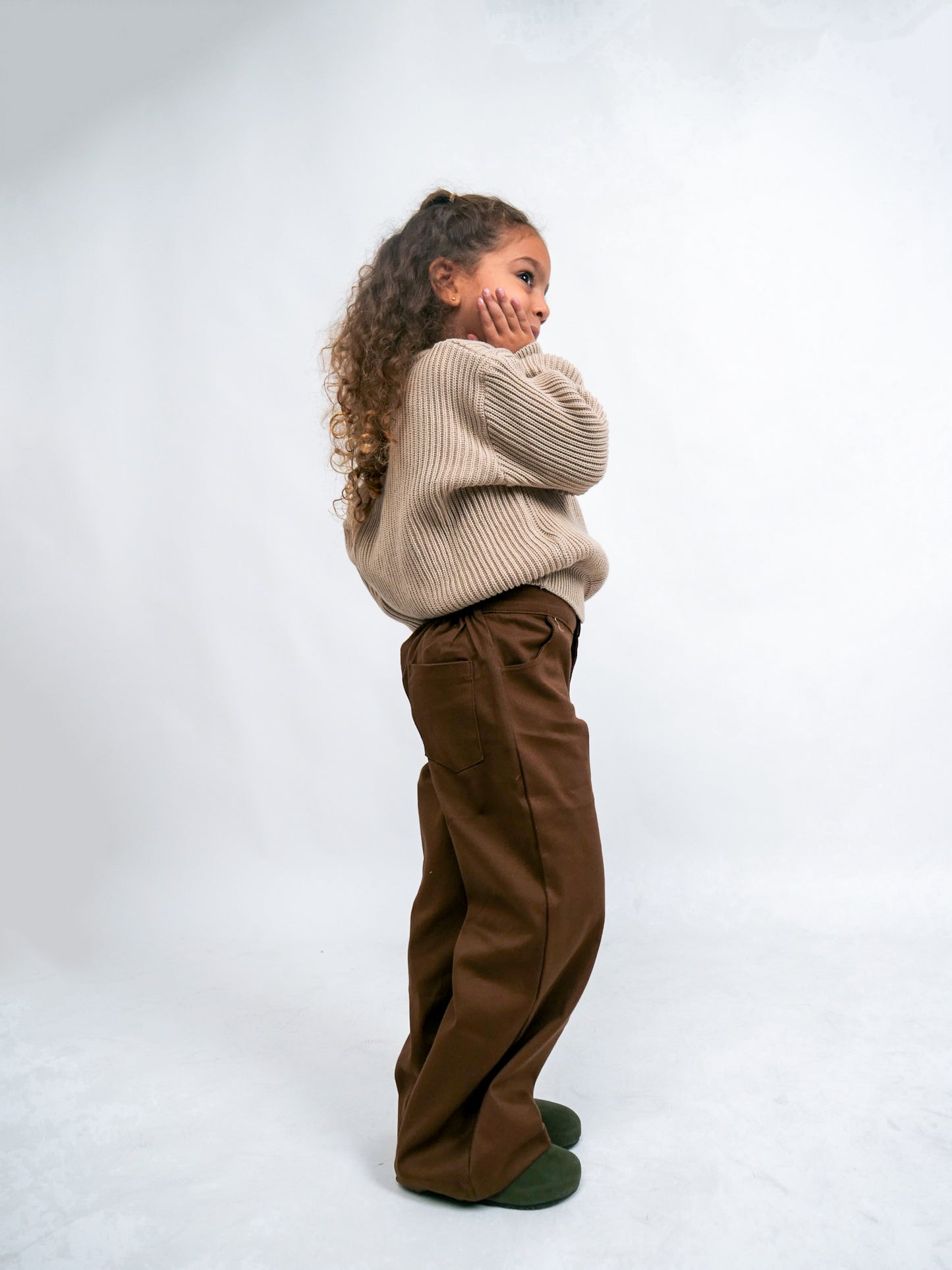 Koi pond pants - Brown