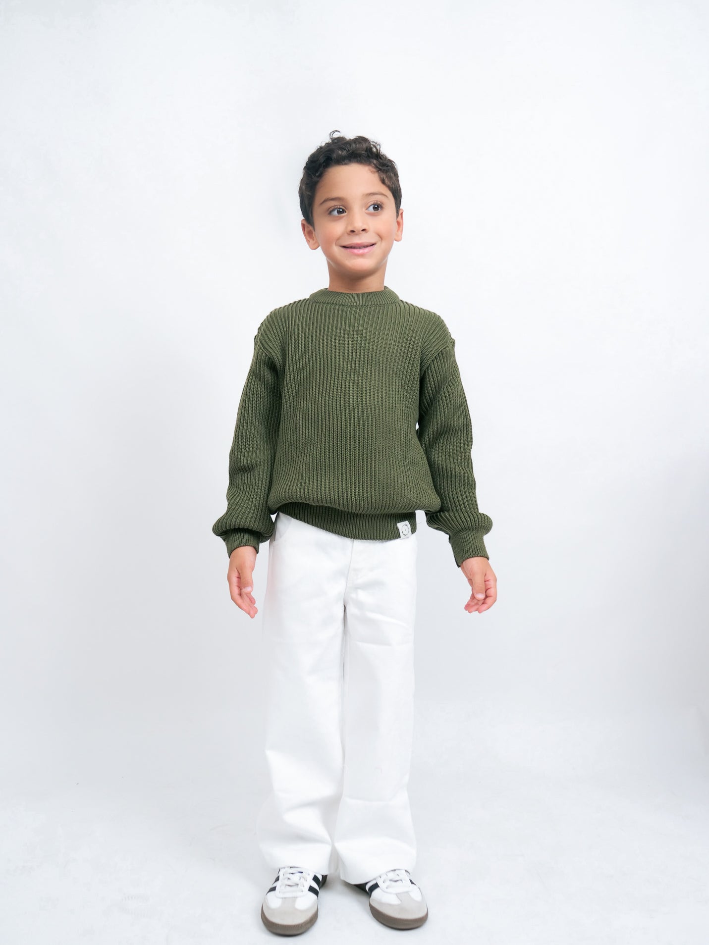 Koi pond pants - White