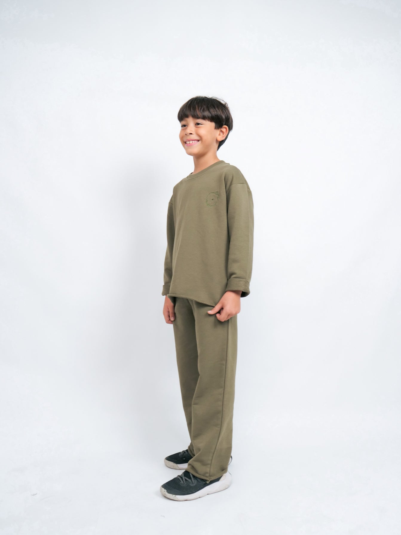 Fold  pants - Olive
