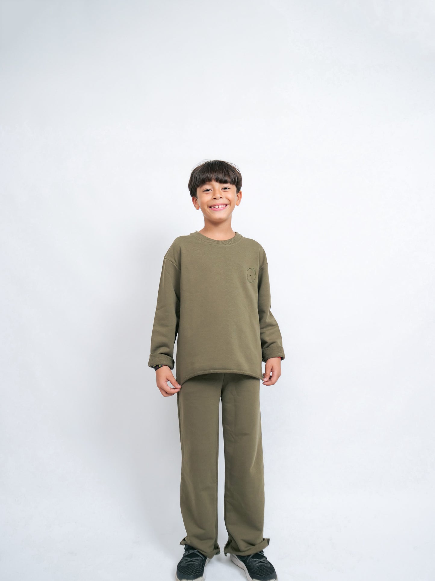 Fold  pants - Olive