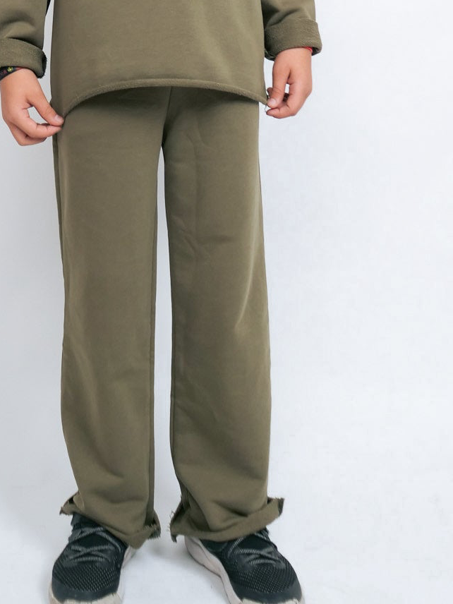 Fold  pants - Olive
